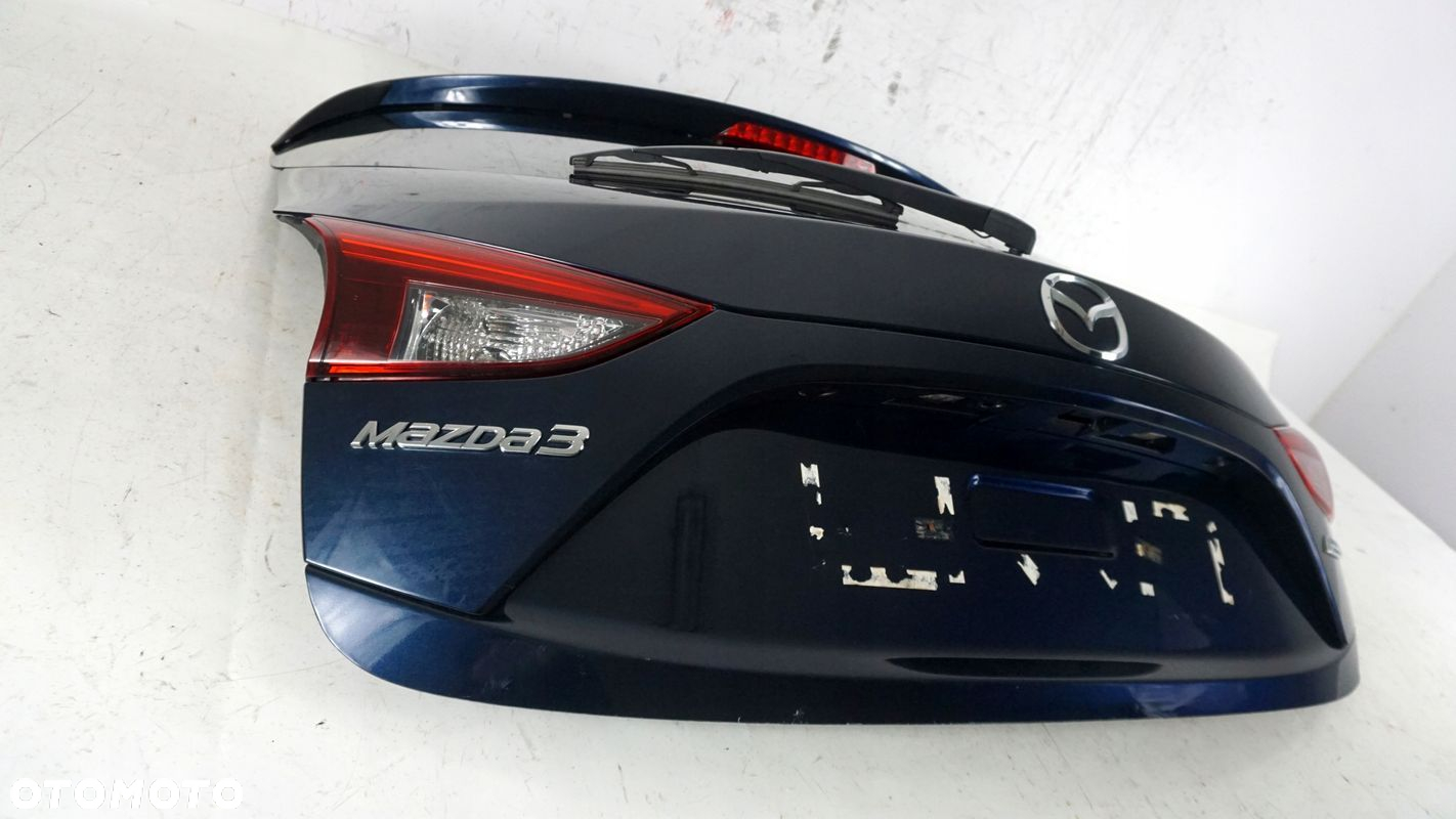KLAPA TYŁ TYLNA TYLNIA SZYBA MAZDA 3 III BM 13-17 5D HB 2013-2017 - 9