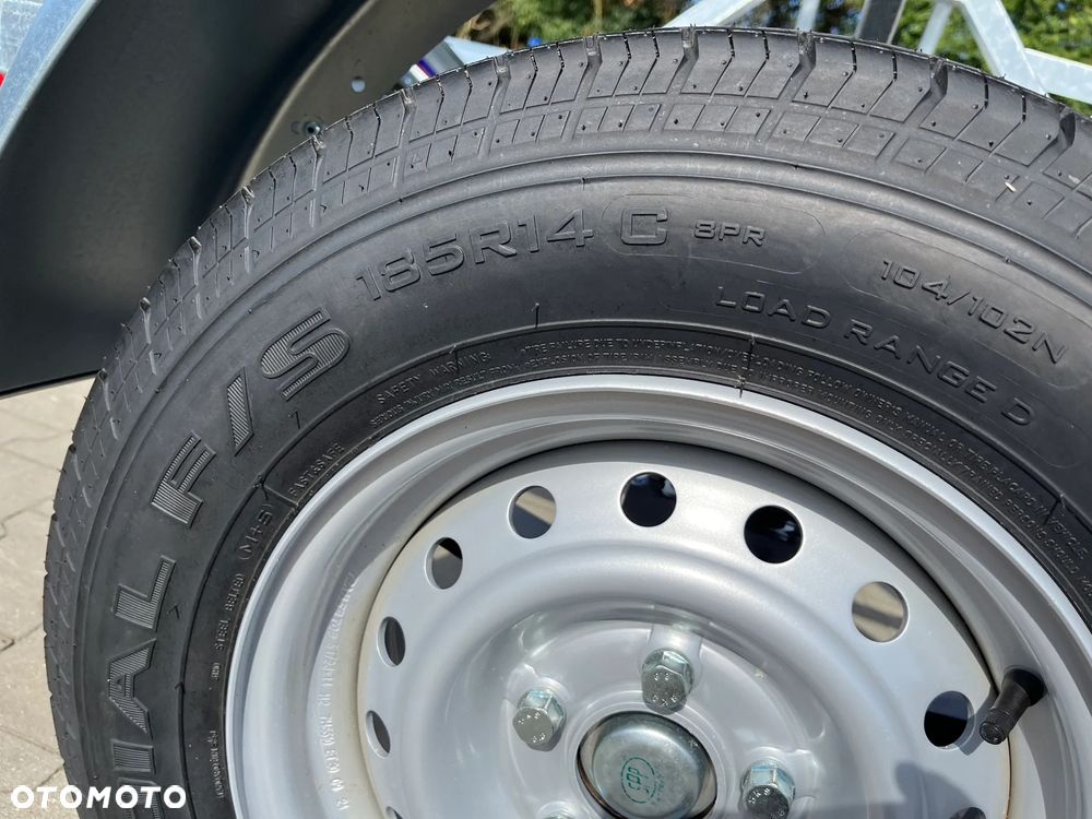 GEWE Przyczepa dłużyca kłonicowa GEWE typ P0750 8 m DMC: 750 kg - 19