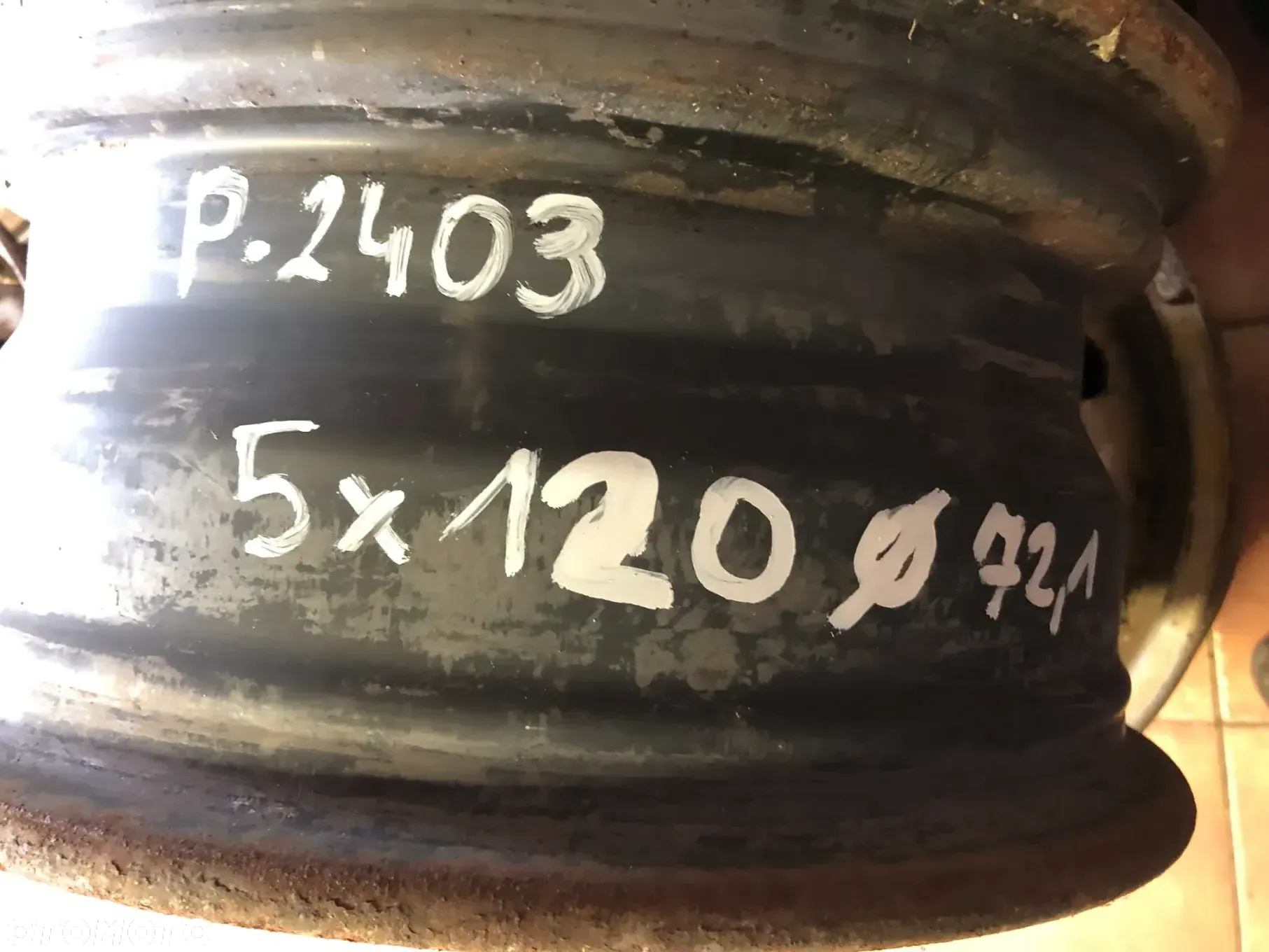 Felga Stalowa 15'' 5x120 72,1 MM ET42 BMW E46 - Gwarancja Wysyłka Montaż - 2