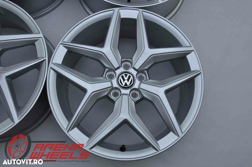 Jante Noi 17 inch Originale VW Golf 4 Bora New Beetle T-Cross Polo R17 - 4