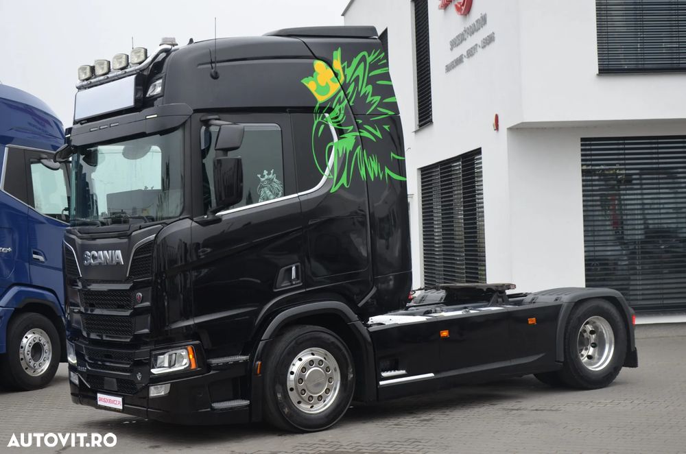 Scania R 580 / V8 / 4 PODUSZKI / KLIMA P. / NAVI /FULL LED / ACC / 7410 - 2