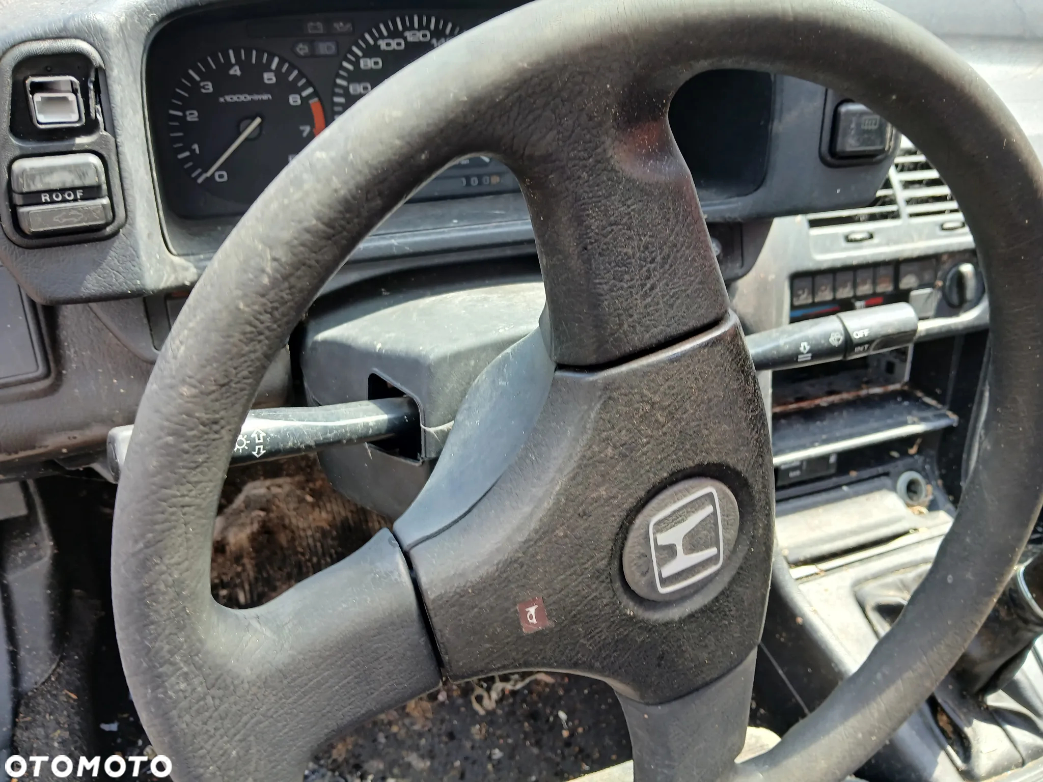 honda prelude III fotel kanapa deska kokpit podsufitka boczek podłokietnik licznik panel szyb - 3