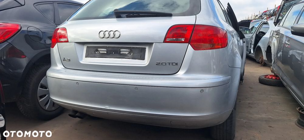 Audi A3 8P 05- Zderzak Tył Tylny Kod Lakieru LY7W