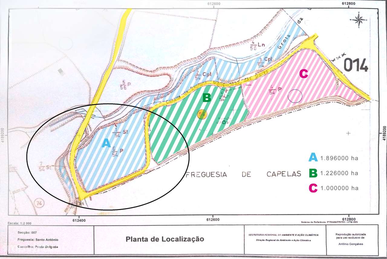 Terreno Agrícola em Santo António, Ponta Delgada - Grande imagem: 5/5