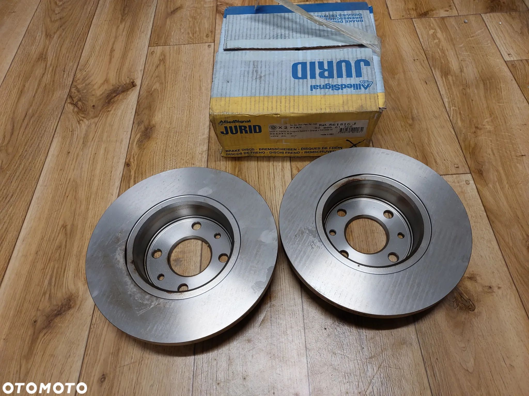 Tarcza tarcze  hamulcowa  PRZÓD 257,2 x14.2x12.8 FIAT CROMA; LANCIA THEMA 1.9D/2.0/2.5D 11.84-12.96ch - 1