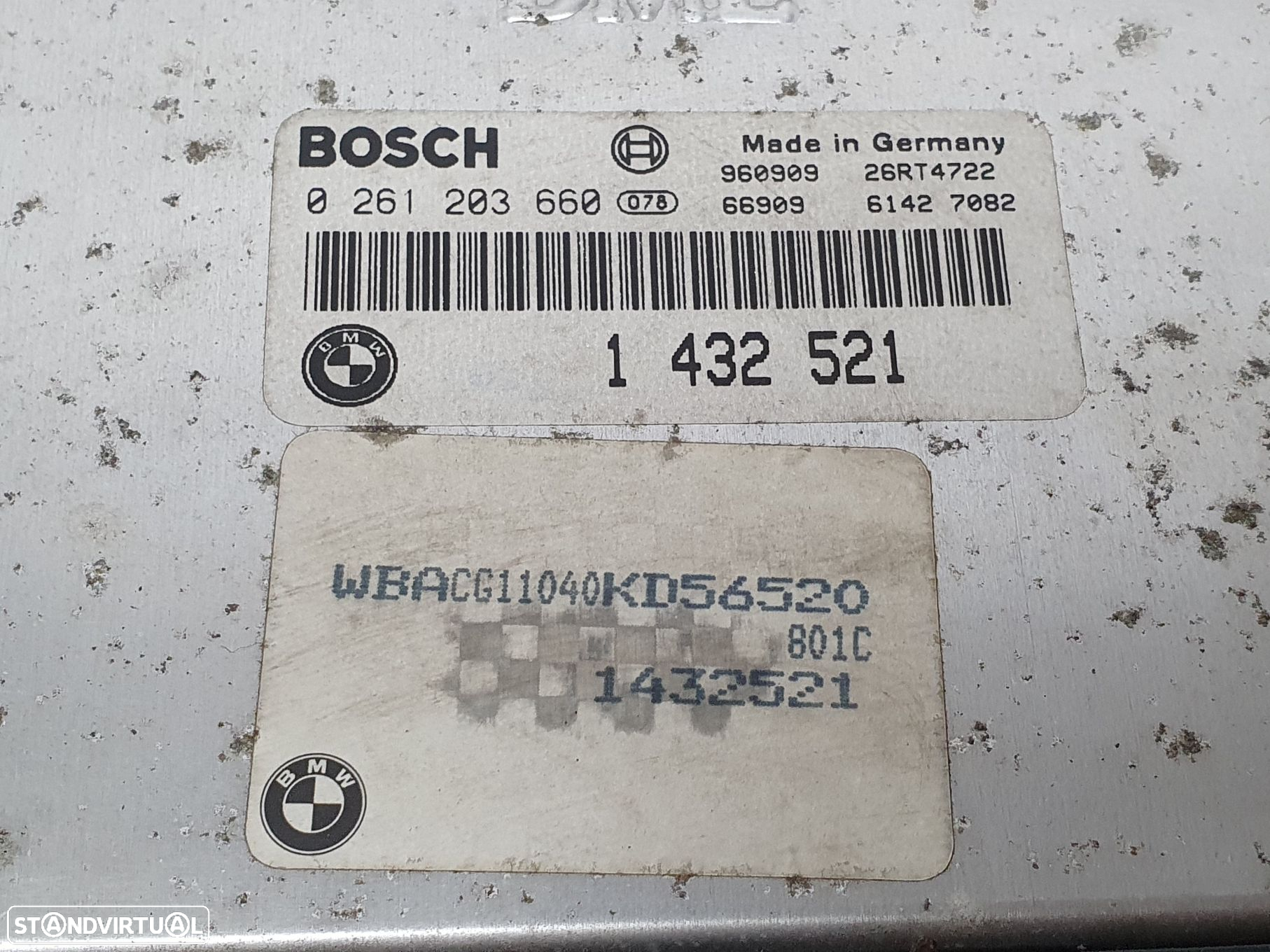 Centralina / Modulo Motor Bmw 3 Compact (E36) - 3