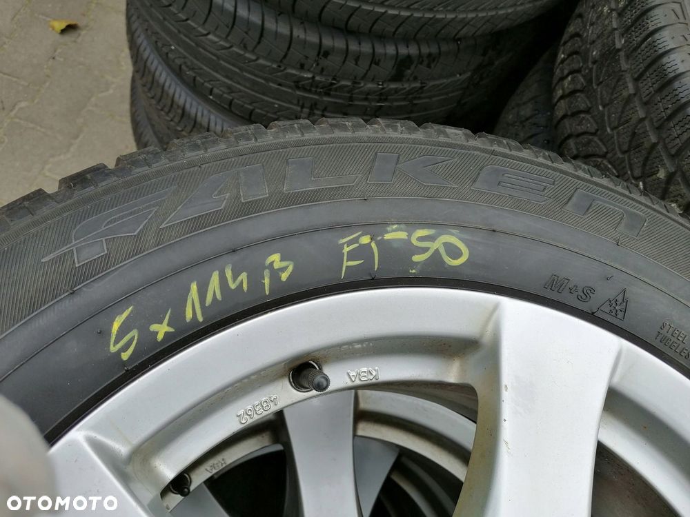 Felgi aluminiowe Borbet 17 5x114,3 ET50 225/65R17 - 7