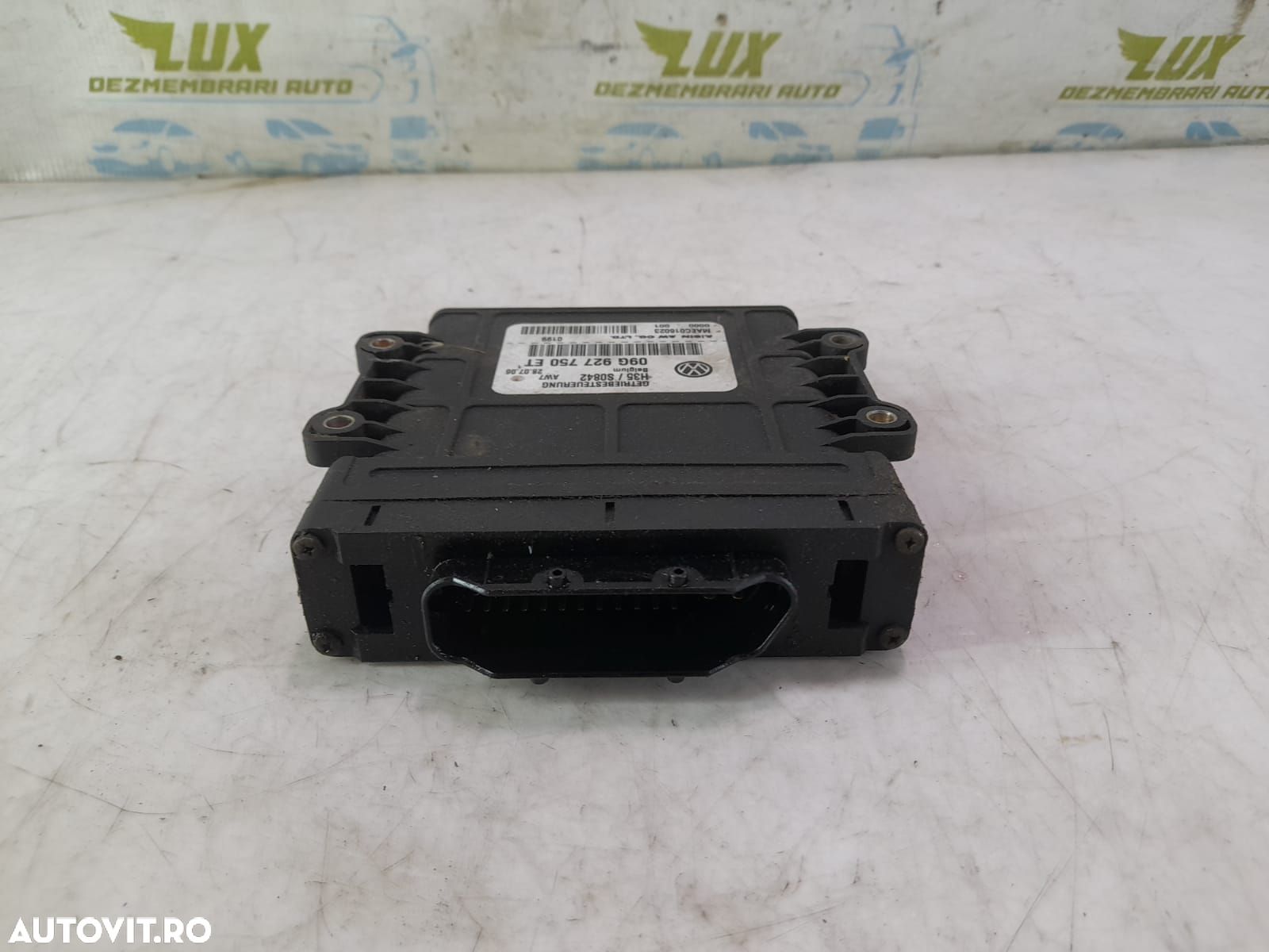 Modul cutie automata 09G927750 Volkswagen VW Golf 5 [2003 - 2009] 1.6 - 1