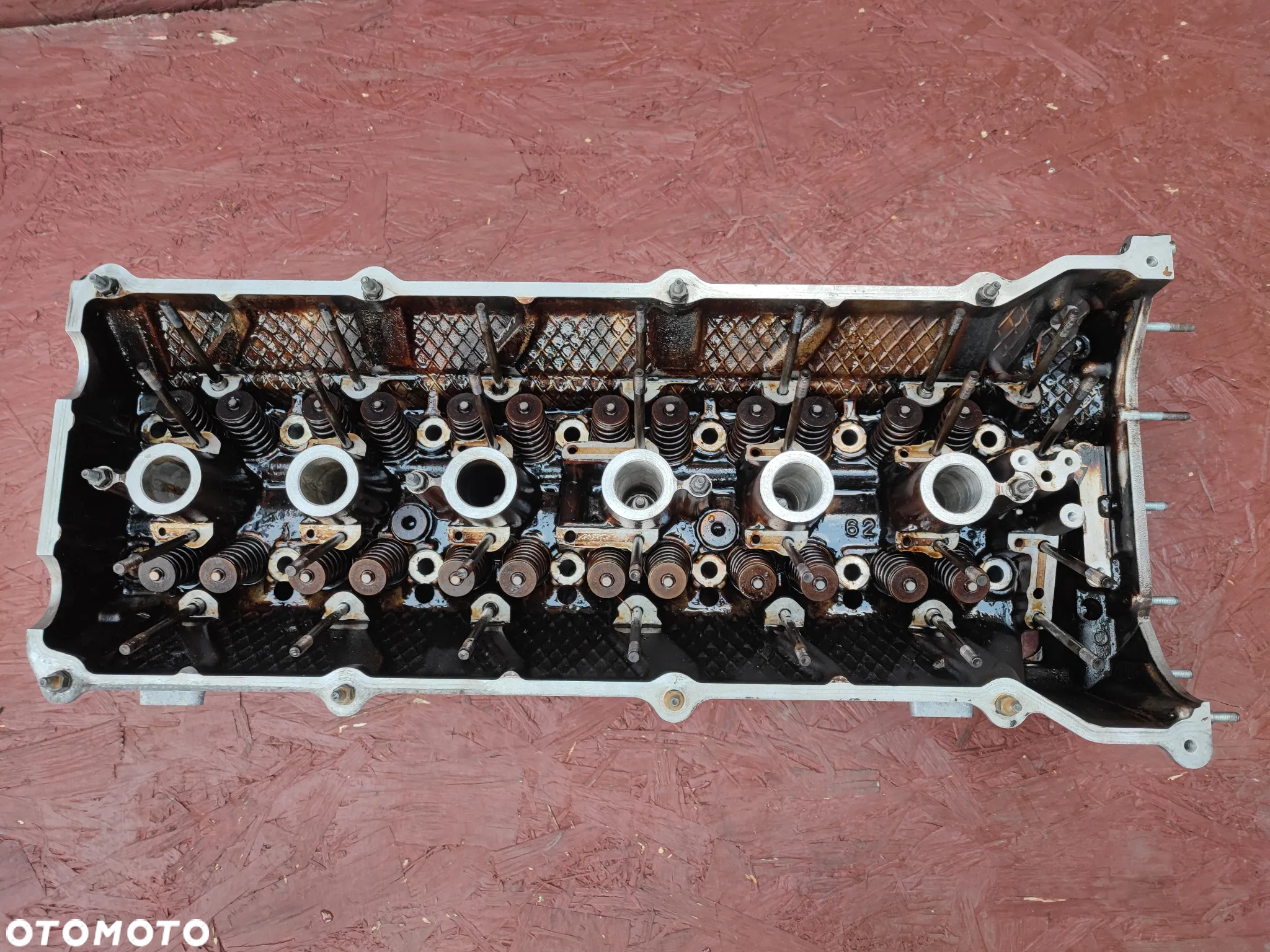 BMW E36 / E39 / E38 / E34 / Z3 ORYGINALNA GŁOWICA DO SILNIKÓW GAMY M52B25 / M52B28 / M50B25 / O NR. 11 12 1 703 637 / 11 12 4 495 268 OEM W DOBRYM STANIE - 9