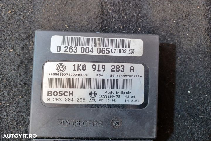 Modul senzori parcare 1K0919283A 1K0919283A Volkswagen VW Golf 5 [200 - 3