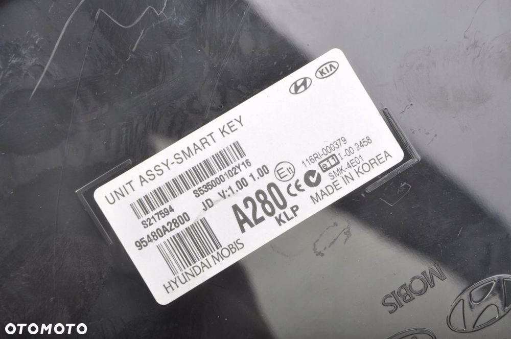 KIA CEED II MODUŁ STEROWNIK SMART KEY 95480A2800 - 4