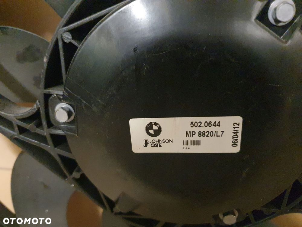 wentylator bmw f20 - 3