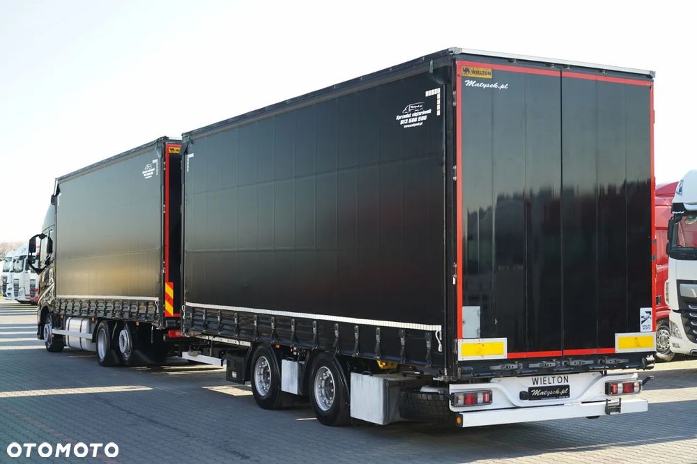 Volvo FH 460 / ZESTAW TANDEM / 120 M3 / PRZEJAZDOWY / I-SAVE / I-PARK COOL / OŚ PODNOSZONA SKRĘTNA / WIELTON - 3