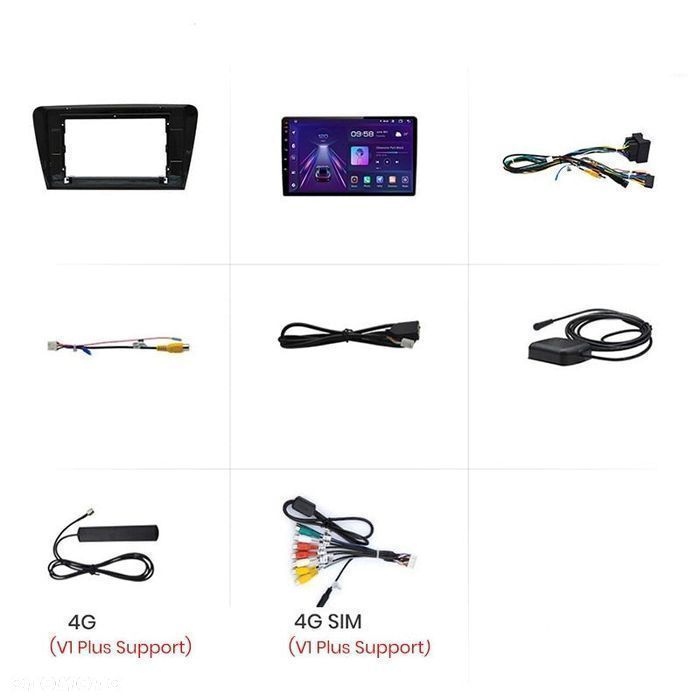 SKODA Octavia 3 A7 – Radio Android 9" CarPlay - 8