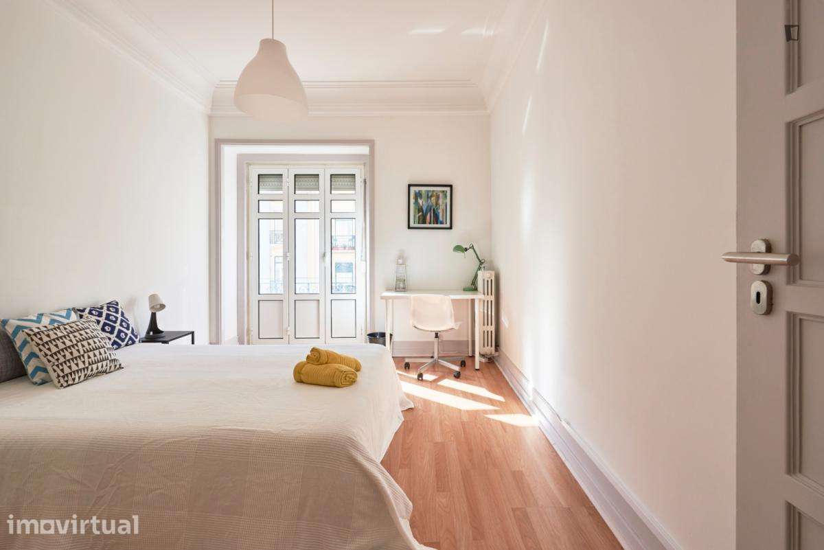 Quarto - localizado em Marquês de Pombal Lisbon - Grande imagem: 2/52