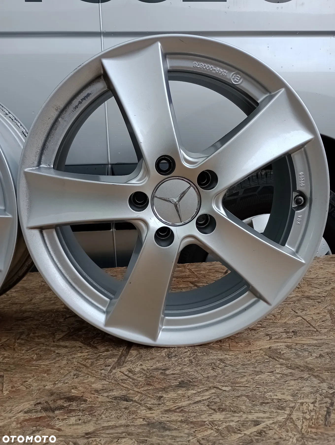 FELGI ALUMINIOWE 5x112 R17 7J ET48,5 66,6 DEZENT MERCEDES CLA GLA GLB KLASA A B C E V VOLKSWAGEN SKODA SEAT - 6