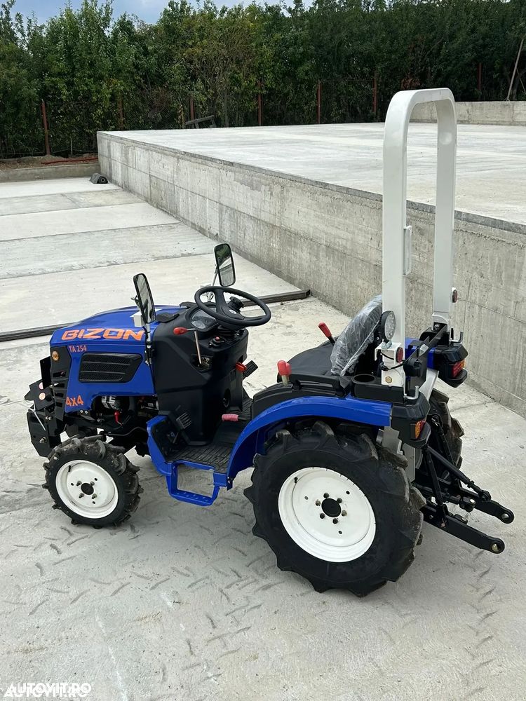 Bizon TA254, 25 CP, 4x4 dotat cu FREZA NOUA SI PLUG - 5