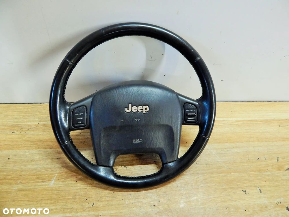 Kierownica skórzana Jeep Grand Cherokee WJ 99-05  Ładna Łuków części - 1