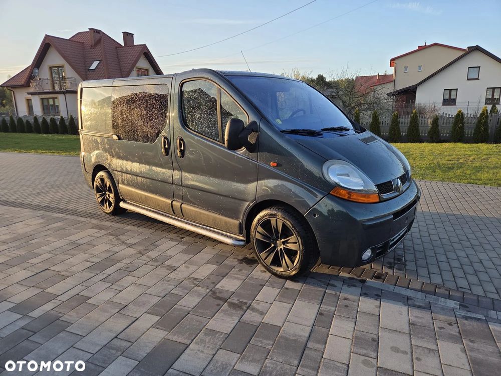Renault TRAFIC KLIMA ORYGINAŁ ZADBANY DUBEL KABINA - 2
