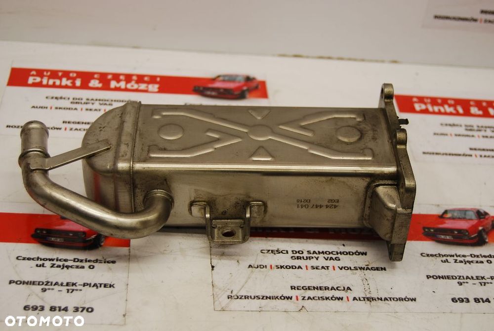 CHŁODNICA SPALIN 424447041 1.6 TDI SKODA OCTAVIA II LIFT VW AUDI SEAT - 3