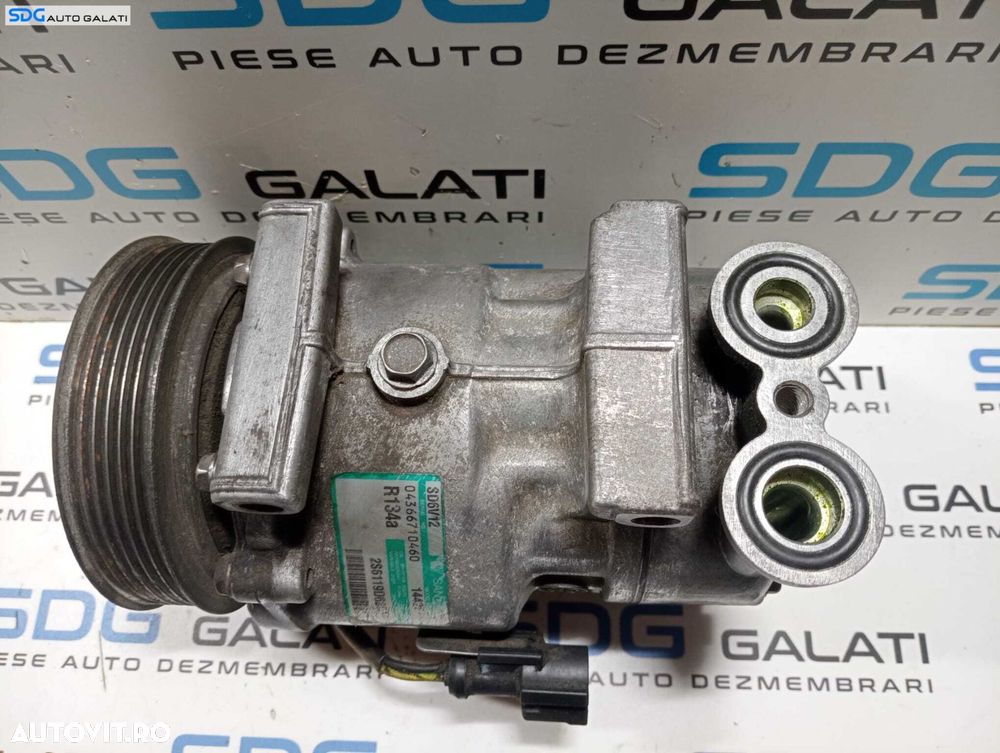 Compresor AC Clima Ford Fusion 1.4 TDCI 2002 - 2008 Cod 2S6119D629A SD6V12 [M4570] - 2