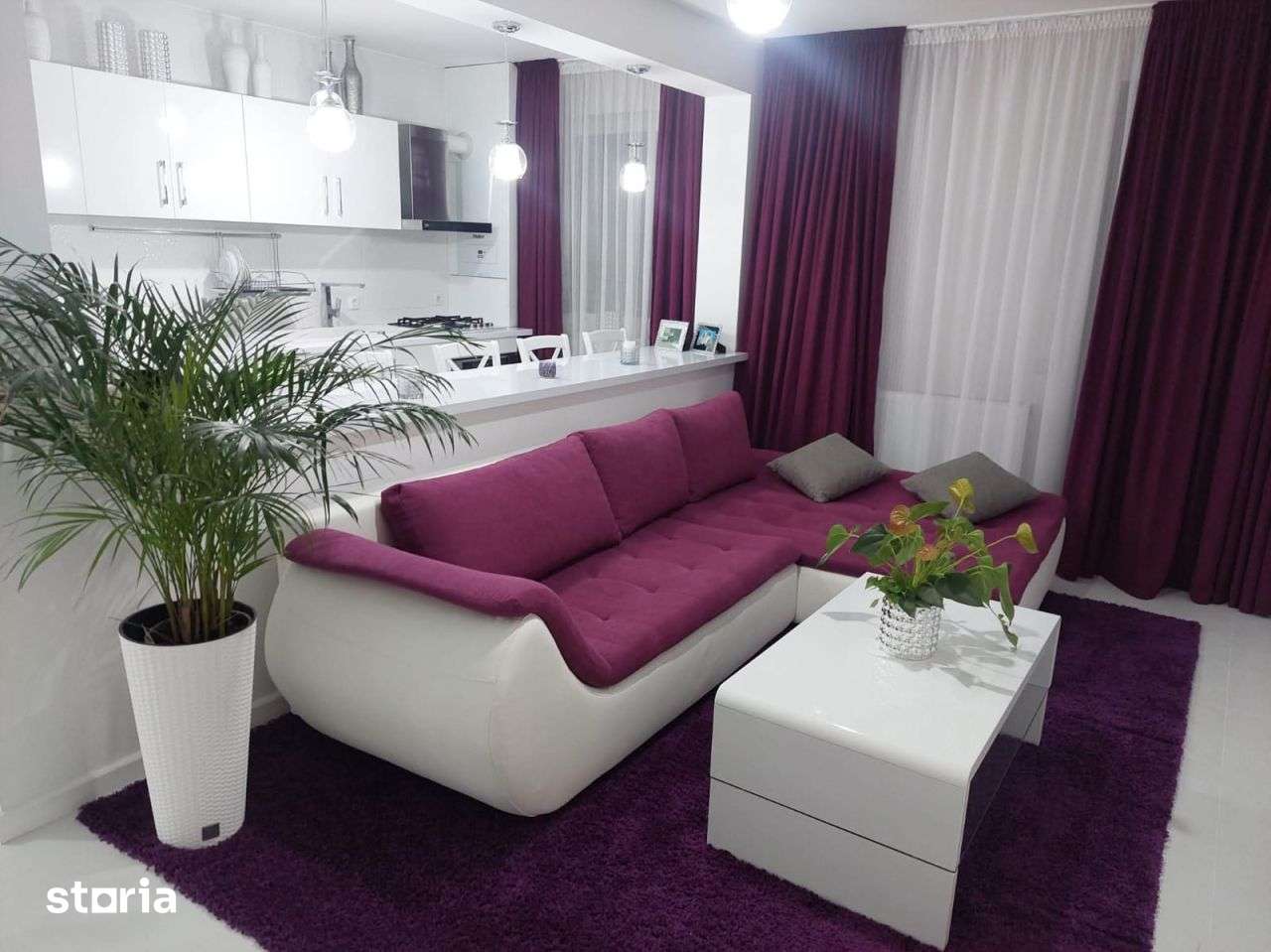 Apartament finisat Lux Floresti 44mp utili plus balcon zona Florilor — fotografia 1