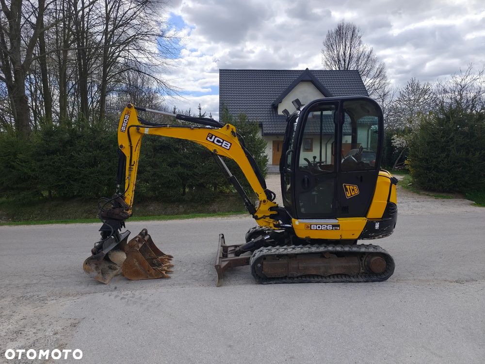 JCB 8026/2016Rok/3-Łyżki/5400Mth/Waga2.7T/ - 4