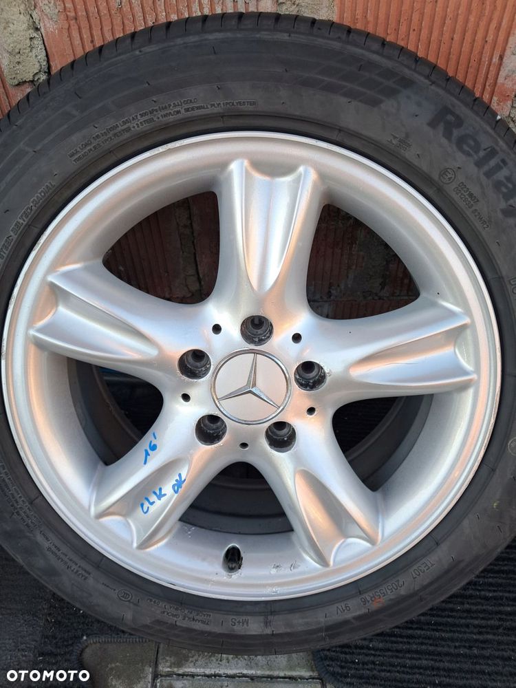 mercedes clk w209 felgi aluminiowe 16 koła lato 2024 rok et37 et32 - 7