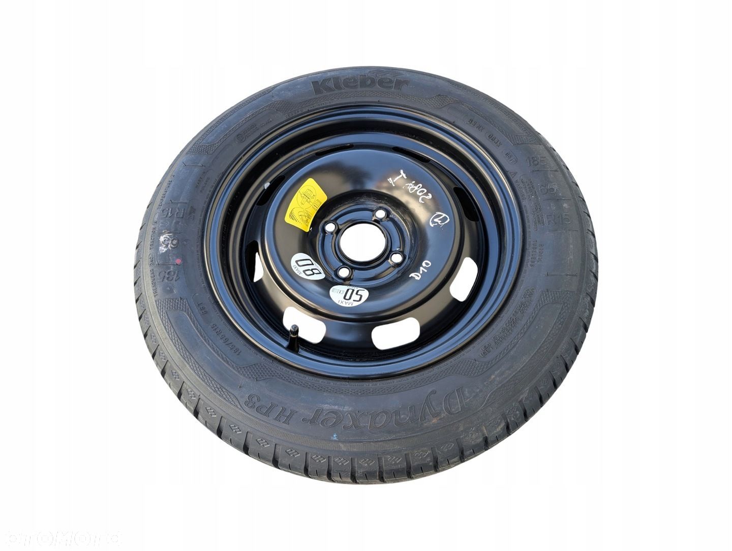 KOŁO DOJAZDOWE ZAPASOWE 15 PEUGEOT 208 I 2012-2019 - 1