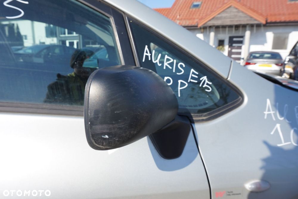 LUSTERKO ELEKTRYCZNE PRAWE AURIS E15 I 1C0 87901-02270 SREBRNY TOYOTA 2006-2009 - 2
