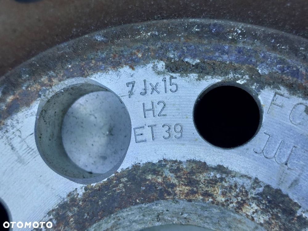 FELGA ALUMINIOWA 2 SZT 5x112 7Jx15 ET39 FI57,1 AUDI A4 B6 8E0601025 - 5