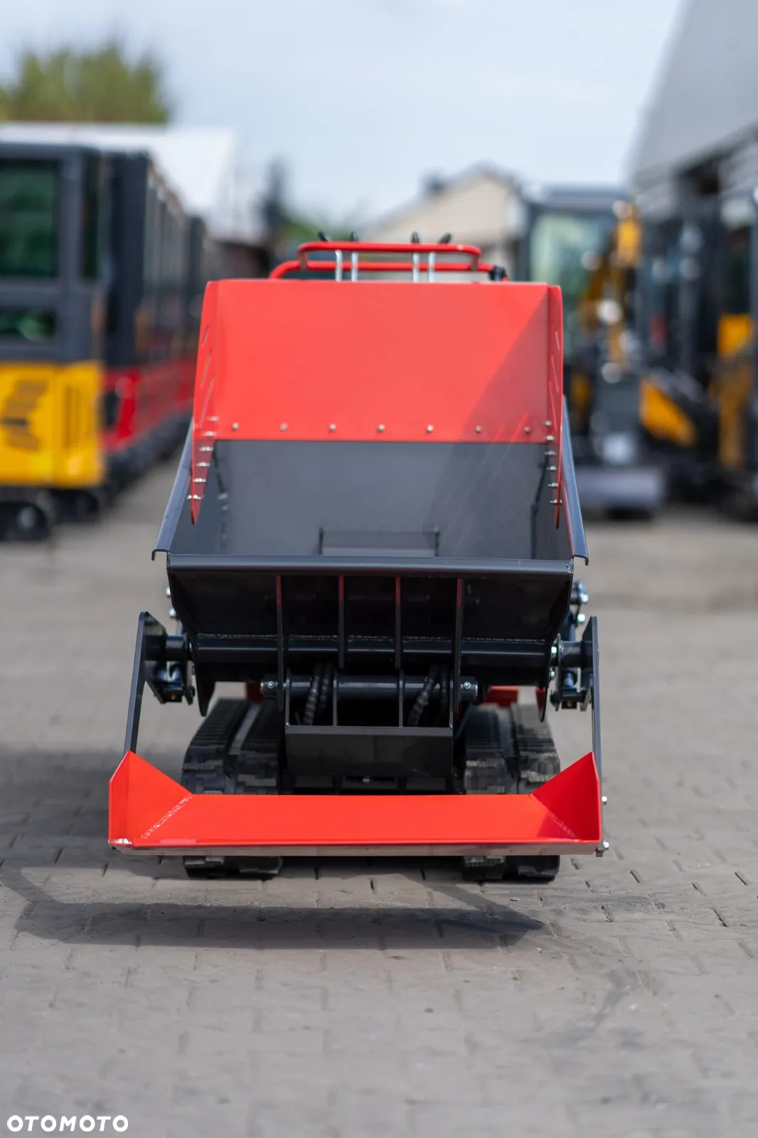 Kingway GP500 Dumper Wozidło taczka Miniwywrotka 500kg na GĄSIENICACH - 18