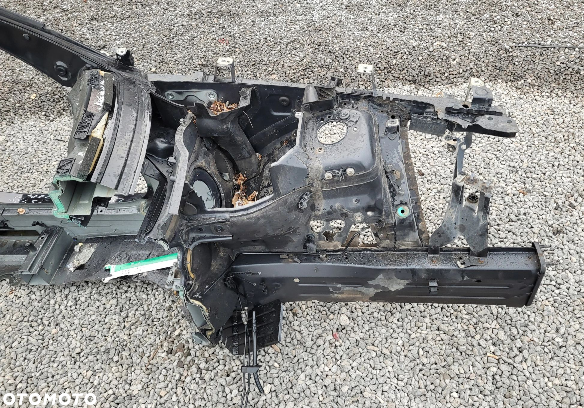 ĆWIARTKA PODŁUŻNICA PRÓG SŁUPEK KIELICH FARTUCH BMW X1 E84 475 BLACK SAPPHIRE - 3