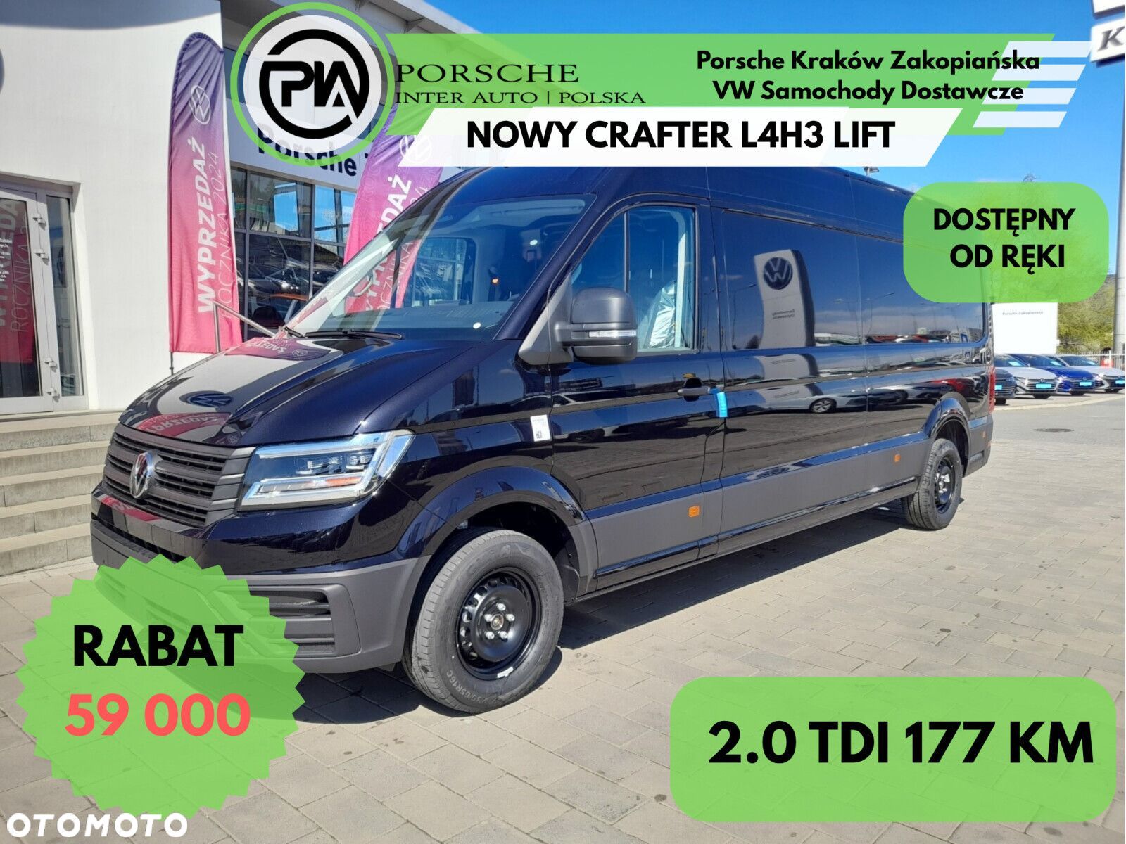 Volkswagen Crafter 35 2.0 TDI L4H3 4490 177KM AUTOMAT - 1