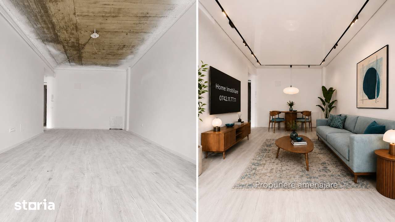 Studio premium in Militari Residence 43.81 mp incalzire pardoseala — fotografia 1