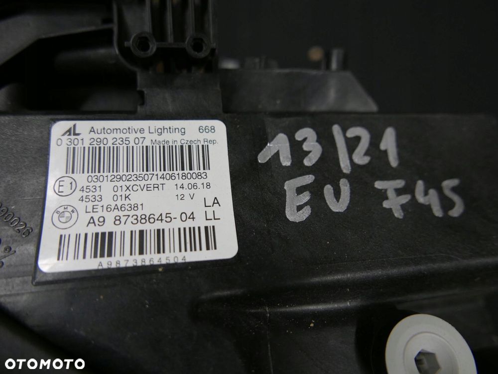 bmw f45 f46 lampa lewy przód full led adaptive - 9