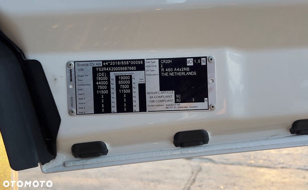 Scania R 460 z Niemiec! /// Full Air ///  Retarder /// Full led /// Nawigacja /// - 9