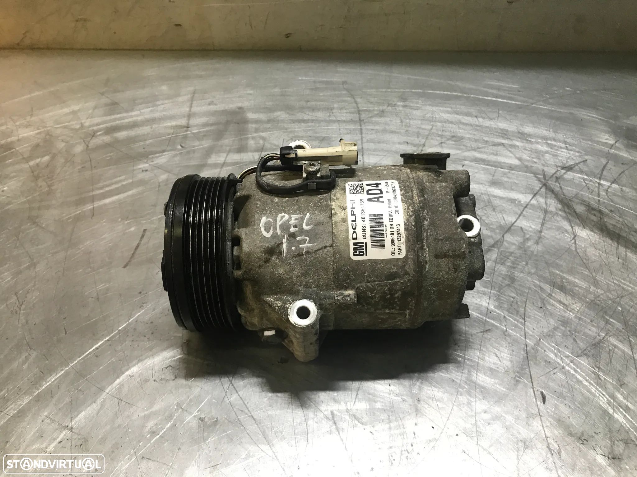 COMPRESSOR AC OPEL ASTRA 1.7CDTI 125CV 13297443 - 1