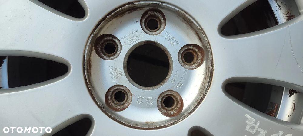 FELGI ALUMINIOWE 5X112 7Jx16 CALI ET42 8E0601025AE AUDI 4 SZTUKI KOMPLET - 8