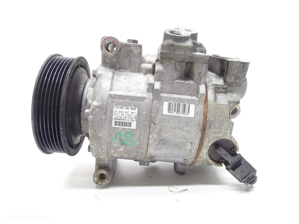 SPRĘŻARKA KOMPRESOR KLIMATYZACJI 4G0260805D AUDI A6 C7 Q5 8R 2.0 TDI - 1