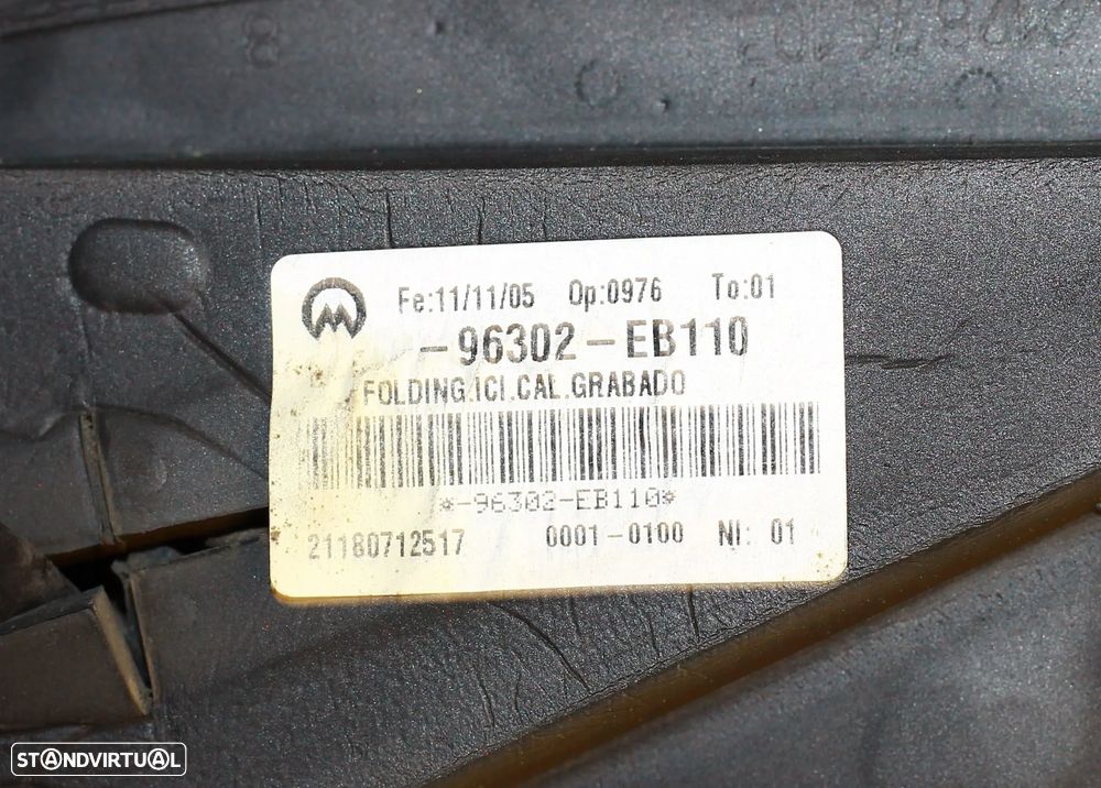 ESPELHO RETROVISOR ESQUERDO NISSAN NAVARA - 7