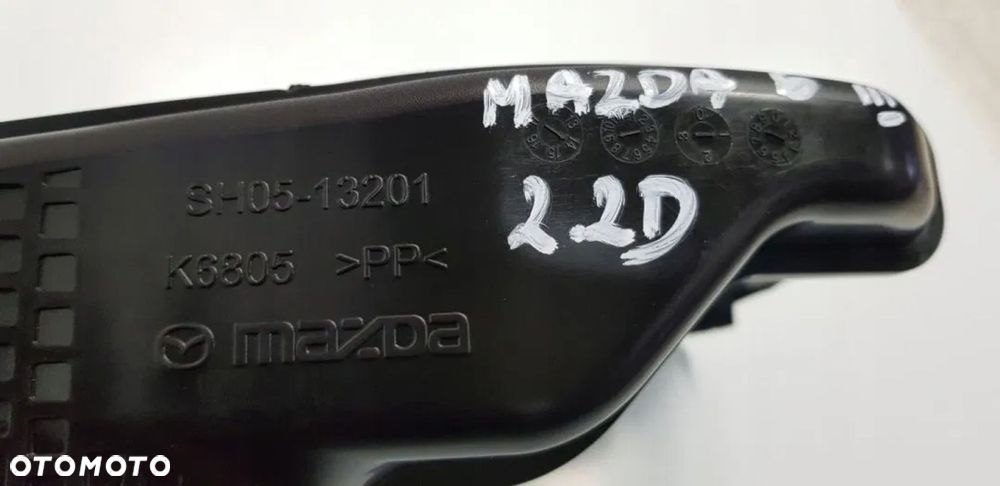 DOLOT RURA POWIETRZA MAZDA 6 III GJ 2.2D SH0513201 - 2