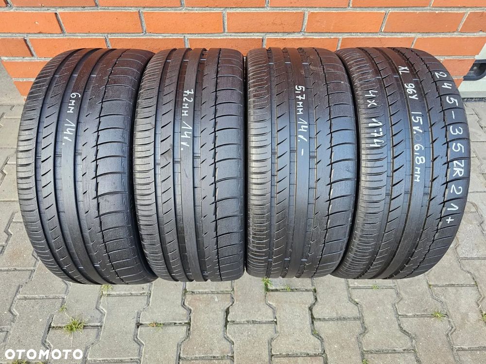 (O174) 245/35R21 5,7-7,1mm 96Y XL 14-15r / Michelin Pilot Sport PS2