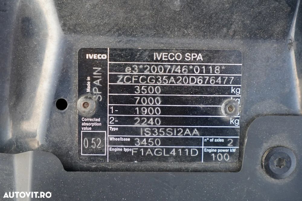 Iveco DAILY 35-140 / FRIGORIFER / CARRIER PULSOR / HI-MATIC / 2021 - 36