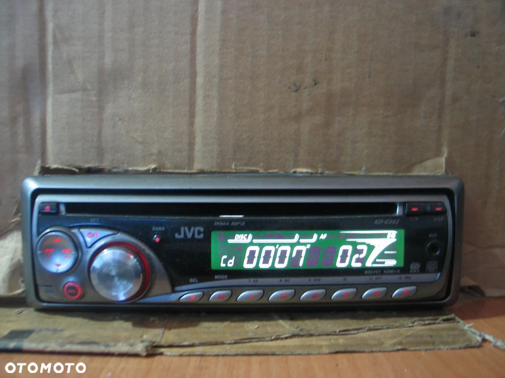 radio radioodtwarzacz CD Mp3 4x50w JVC KD-G343 - 12