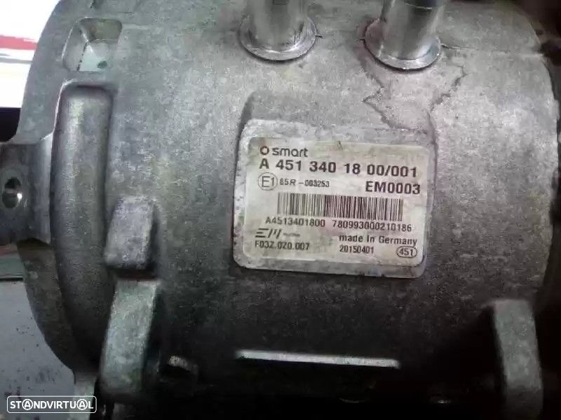 MOTOR COMPLETO SMART FORTWO COUPÉ 2016 - 2