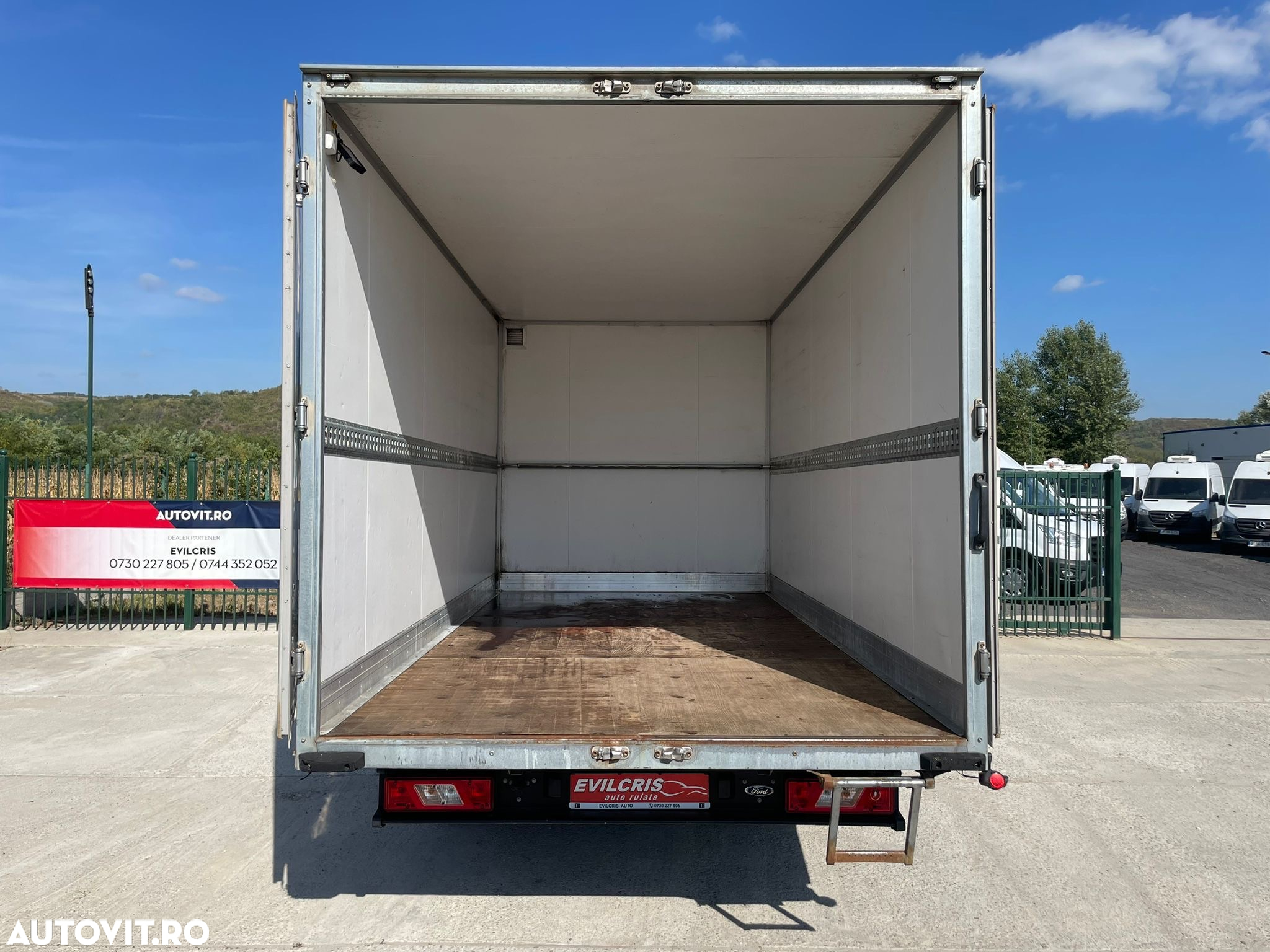 Ford Transit BOX 10 EUROPALETI AXA DUBLA SPATE - 11