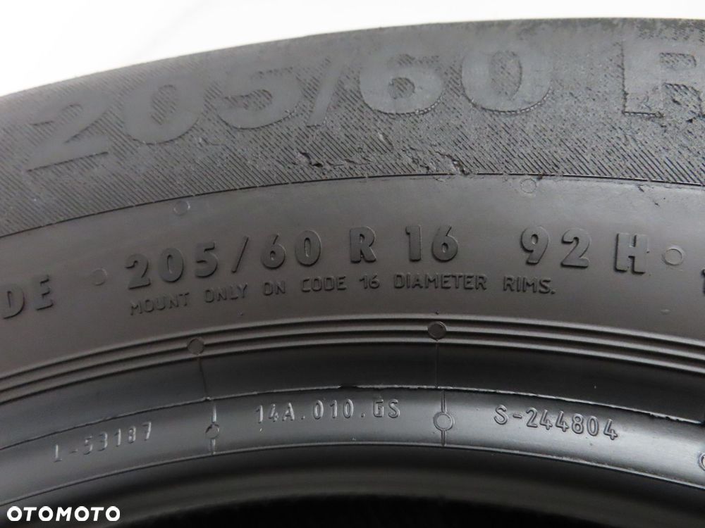 2x 205/60R16 OPONY LETNIE Continental ContiEcoContact 5 92H - 5