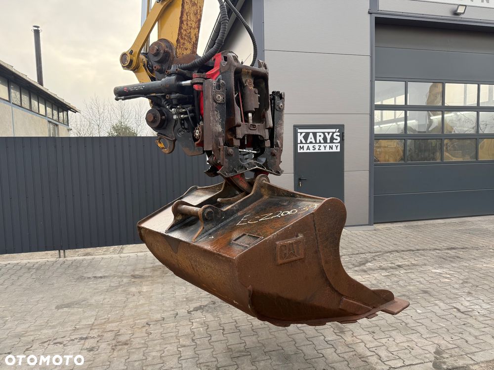 Caterpillar KOPARKA GĄSIENICOWA CAT CATERPILLAR 316FL 316E 316F 316 FL 314 315 316 318 2018R. ROTOTILT - 40