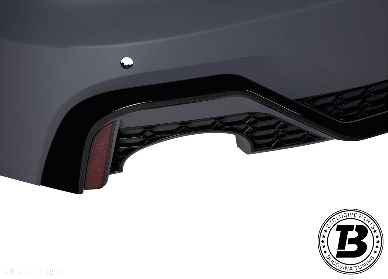 Pachet Exterior compatibil cu Audi A6 C8 Avant RS6 Design - 13